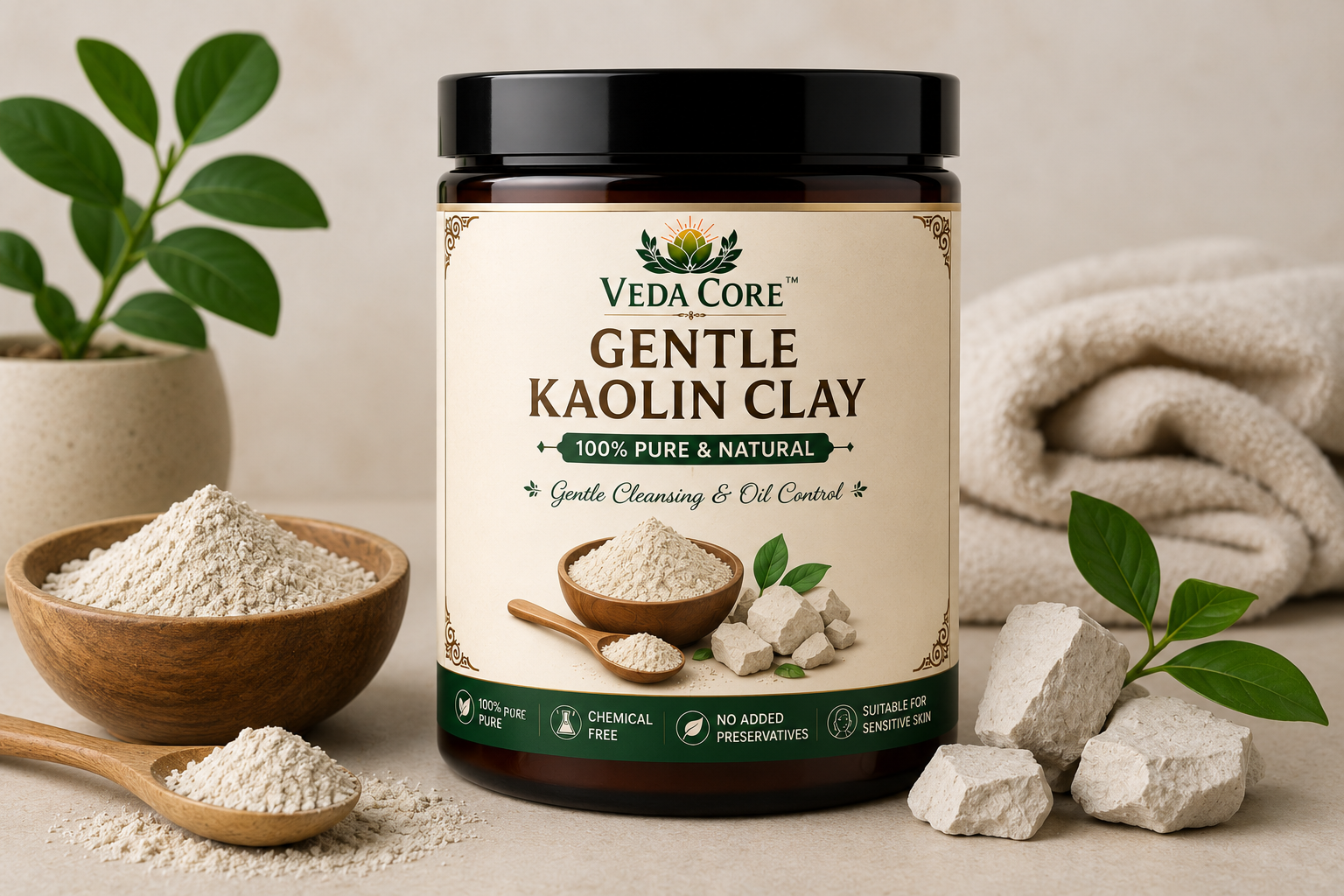Gentle Kaolin Clay