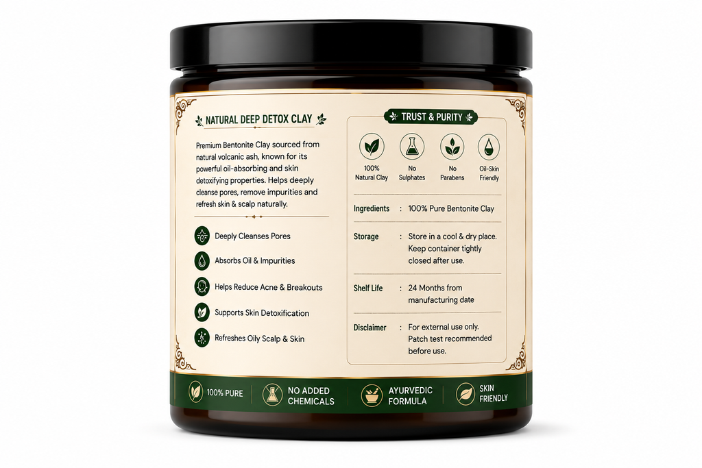 Bentonite Cleanse Clay